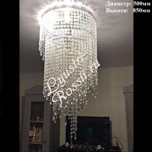 Хрустальная люстра "Карина Спираль"